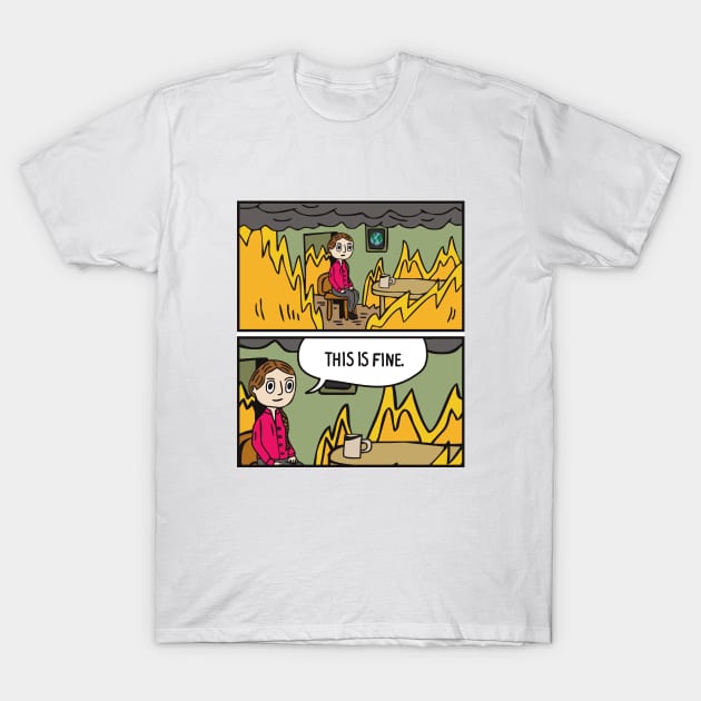 Greta Thunberg T-Shirt by grekhov